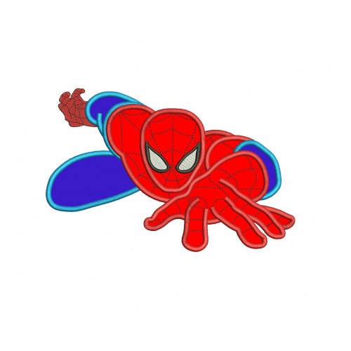 SpiderMan Superheroes Applique Design