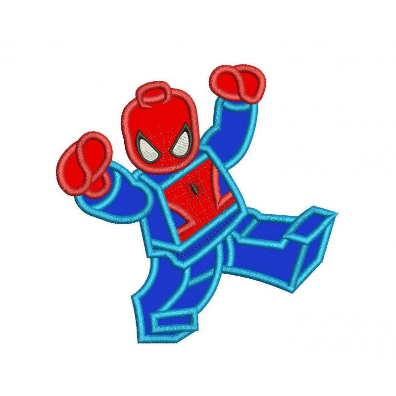 Spiderman Applique Design