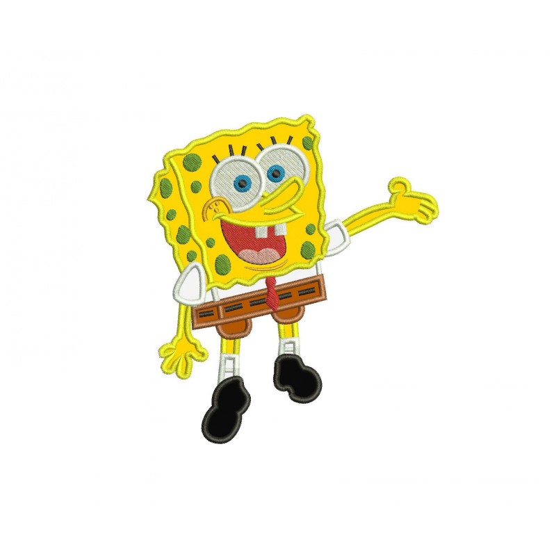 Spongebob Applique Design