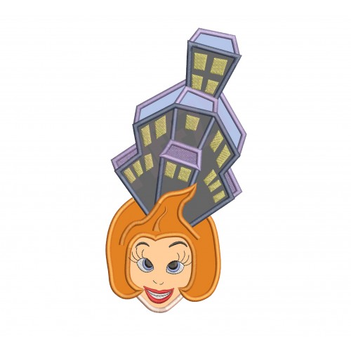 Tallulah Robinson Head Applique Design