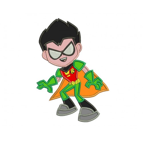 Teen Titans Applique Designs