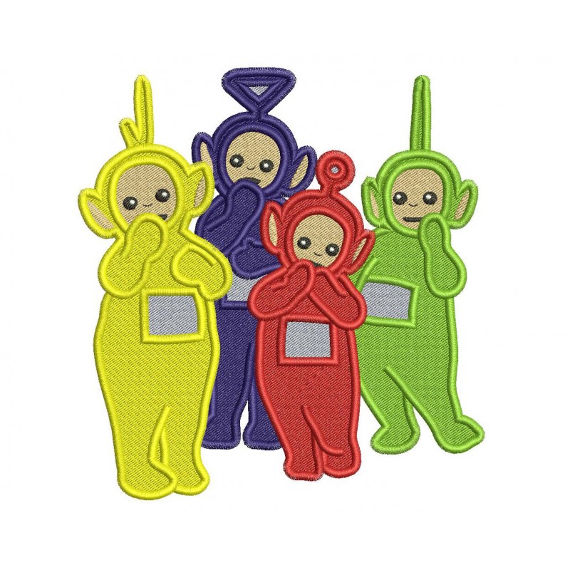 Teletubbies Embroidery Design