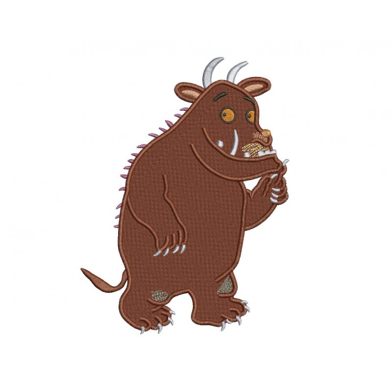 The Gruffalo Filled Stitches Embroidery Design