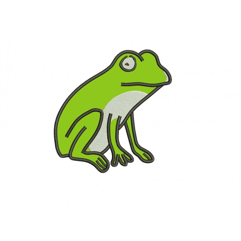 The Gruffalo Frog Applique Design