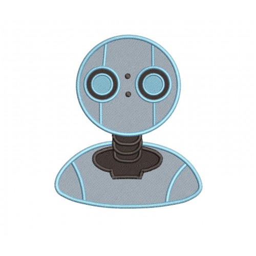 The Wild Robot Embroidery Design