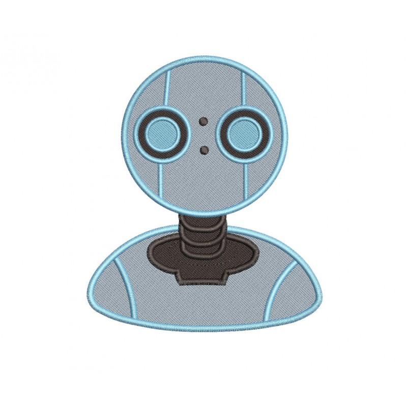 The Wild Robot Embroidery Design