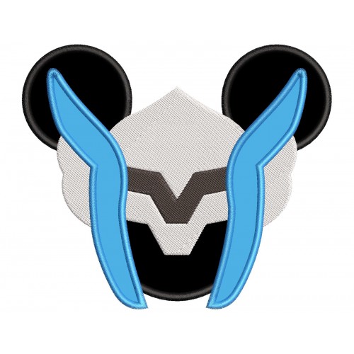 Thor Mickey Applique Design Embr