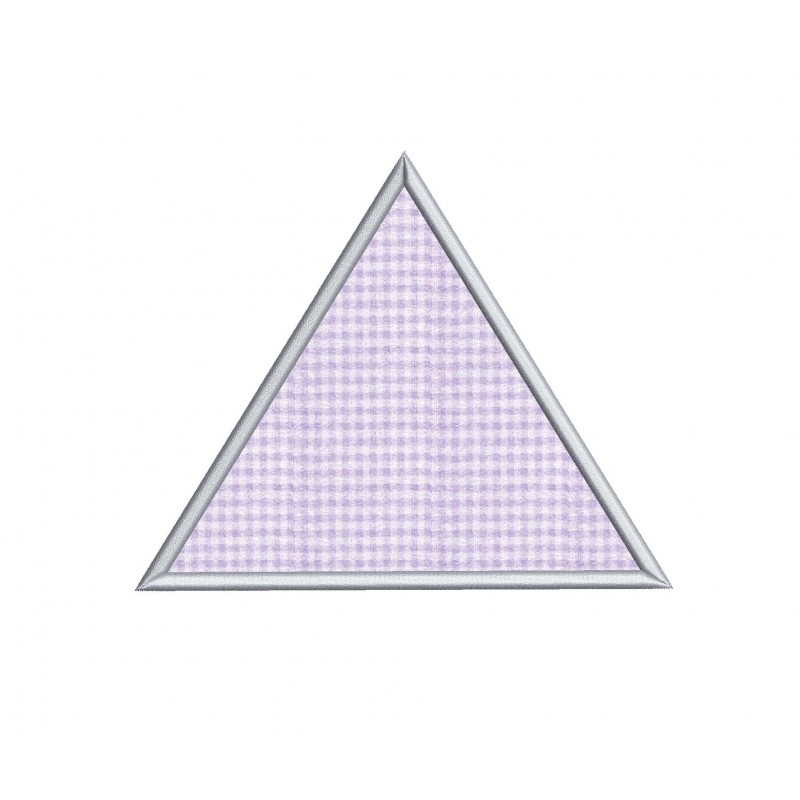 Triangle Applique Design Shape Applique Embroidery Design