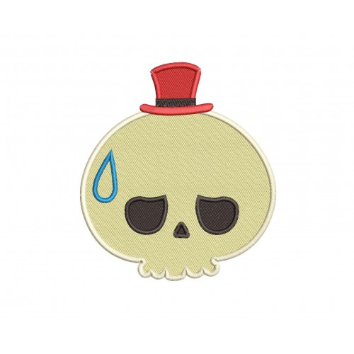 Tycoco Head Labubu Filling Stitch Embroidery Design