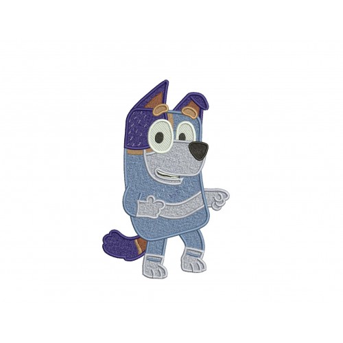 Uncle Stripes From Bluey Embroidery Design
