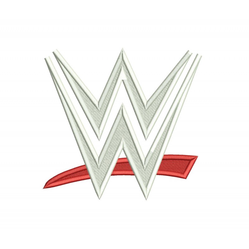 WWE Logo Embroidery Design