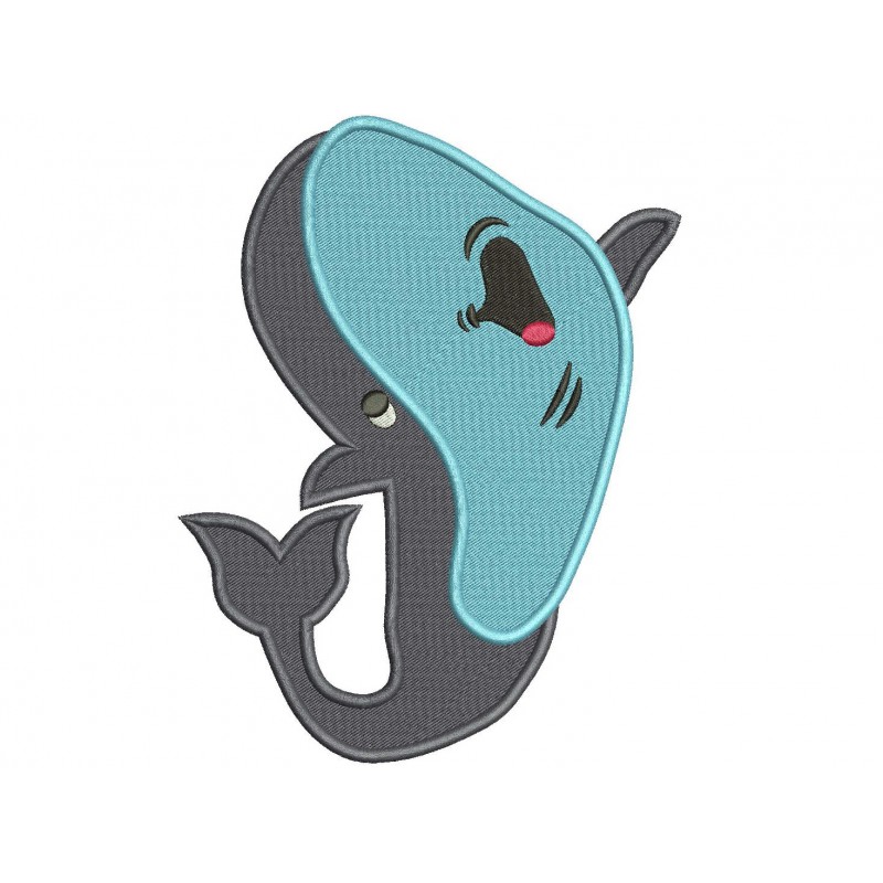 Willie the Whale Disney Silly Symphony Embroidery Design