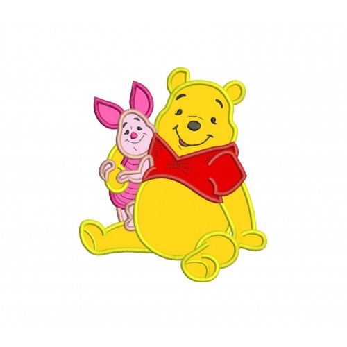 Winnie The Pooh Set Applique Designs