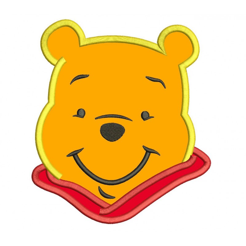 Winnie the Pooh Applique Design