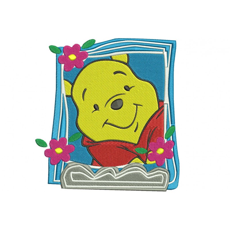 Winnie the Pooh Embroidery Design