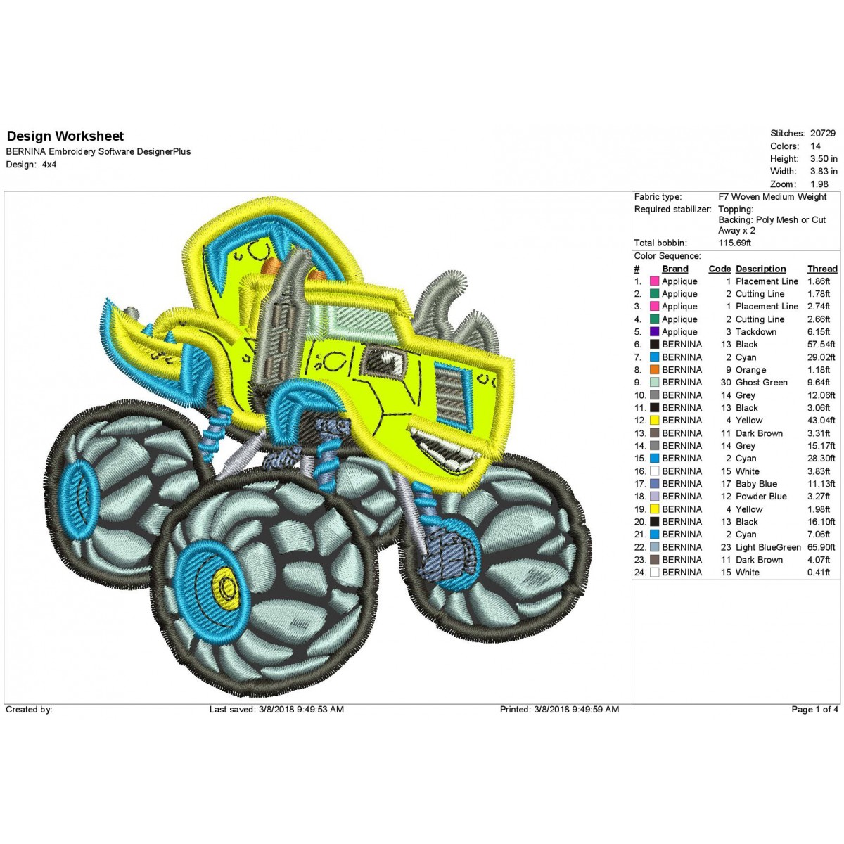 Zeg monster 2024 truck
