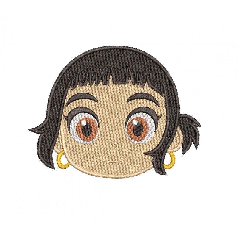 Zoey Kpop Embroidery Design Filling Stitches