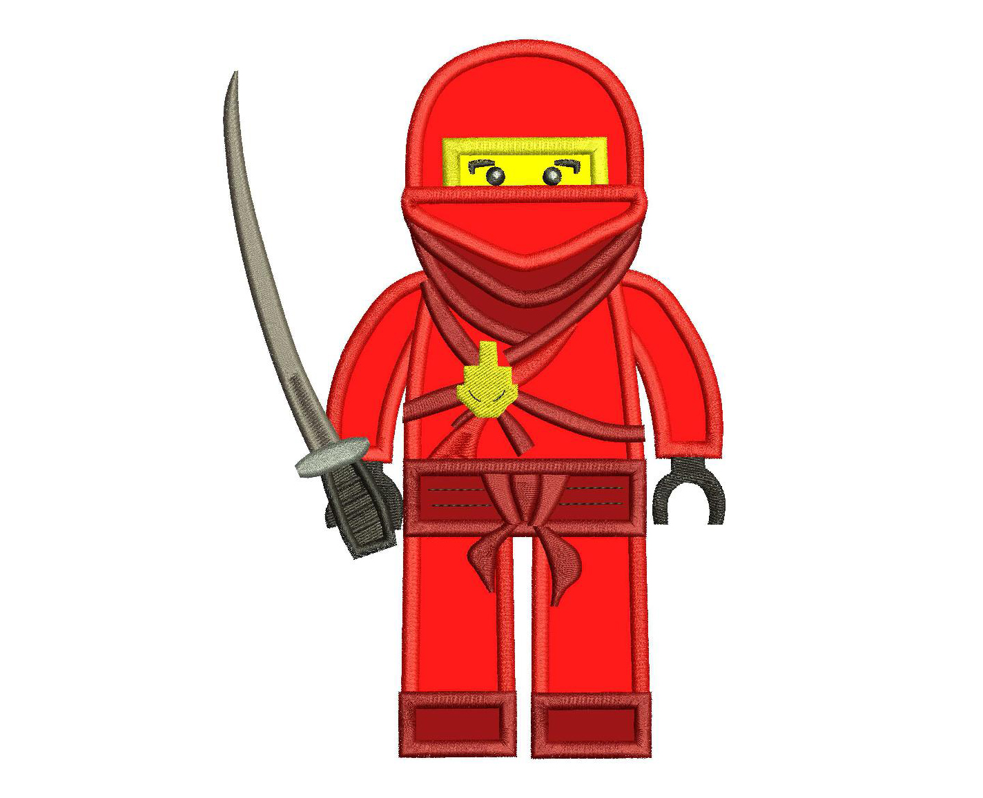 Kai Lego Ninjago Applique Design